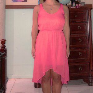 Lush | Hot Pink Mini Dress | Size Small
